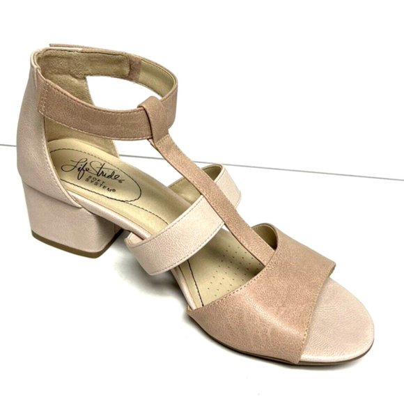 Lifestride Womens Riley Sandal Pink Size 8.5 M - Picture 2 of 6